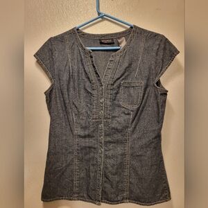Women's Denim Blouse